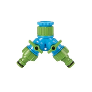 РАЗКЛОНИТЕЛ ДВУПОСОЧЕН 1/2"АДАПТЕР 3/4"-1/2" РОСА 82100