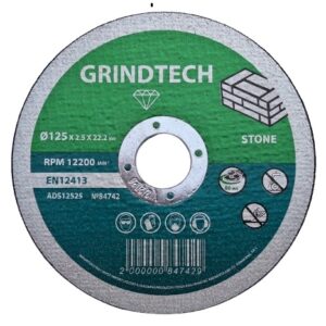 ДИСК ЗА КАМЪК 125х2.5х22.2мм GRINDTECH 84742