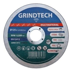 ДИСК MULTIFUNCTION 125х1.2х22.2мм GRINDTECH 84743
