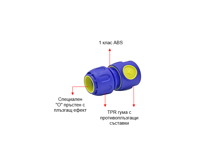 КОНЕКТОР 1/2" Q PLASTIC 82534
